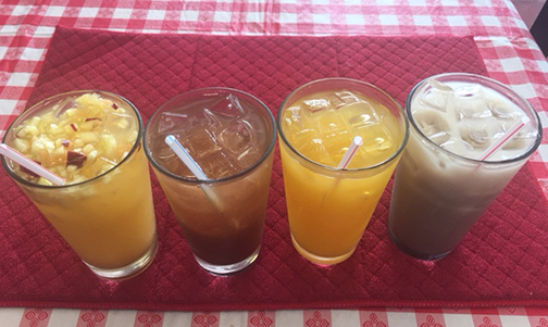Tropical Home-Made Juices ($4.50 - $5.95)